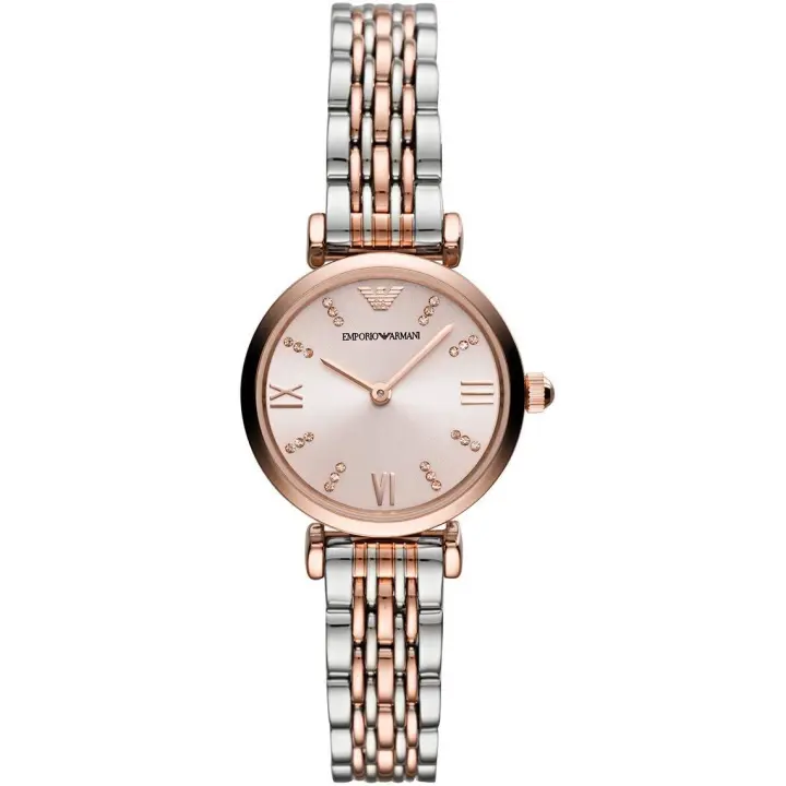 Emporio Armani Reloj Mujer AR11223, con calendario, Incluye Caja Original, Diámetro: 28MM - 1