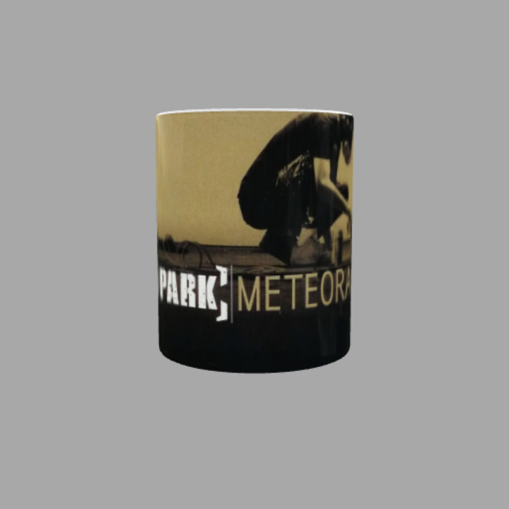 Taza Linkin Park Meteora 🎶☕ Diseño icónico álbum Meteora | Regalo ideal para fans del rock