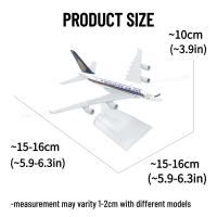 Modelo De Avión Boeing Airbus TAM B777 a Escala 1:400 Juguetes Educativos Para Niños Figuras De Aviación Miniatura Metal Para Niños Y Niñas - details 4
