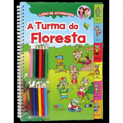 A TURMA DA FLORESTA - LIVRO DE ACTIVIDADES VV.AA - 1