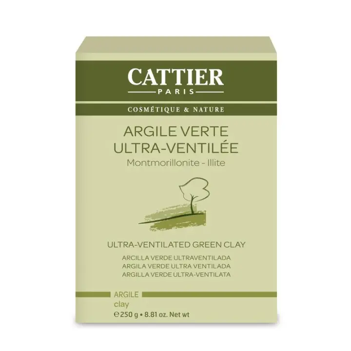 Cattier Arcilla Verde Ultraventilada 250 Gr.. - 1