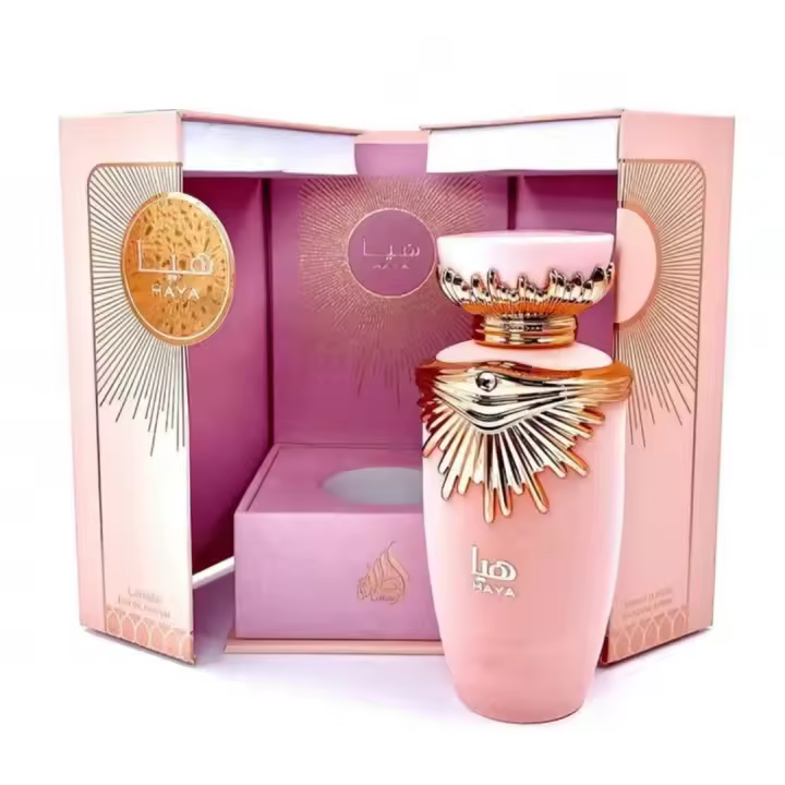 Lattafa Haya Eau De Parfum 100 ml para Mujer - Fragancia Exquisita para el Día y la Noche - 1