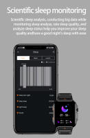 Reloj Inteligente EIGIIS L81A 1.95 Pulgadas Para Hombres Modos Deportivos 100+ Llamada Bluetooth Tarde Cardíaca Y Análisis De Sueño IP68 Impermeable Para Android IOS - details 10