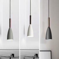 Lámpara Colgante Moderna Nórdica Multicolor Minimalista Para Cocina Comedor Dormitorio Bombilla Edison E27 Incluida No Dimmable Material Aluminio - details 6