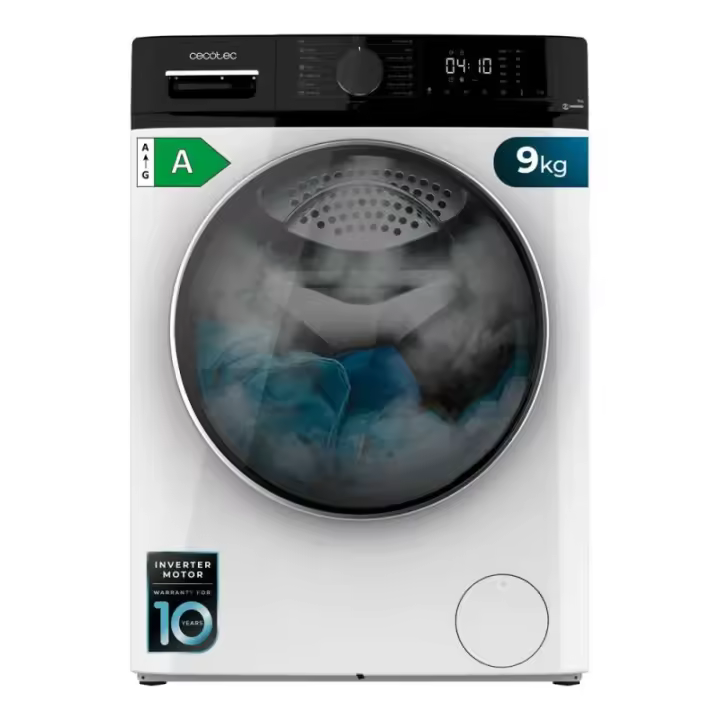 Lavadora CECOTEC DressCode 9610 Inverter A 9Kg - 1