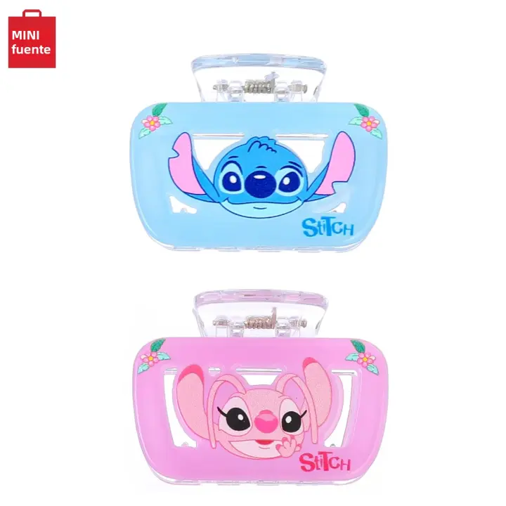 Pinza Para El Cabello Miniso Estilo Cosido Accesorios De Moda En Acrílico Regalo Festivo Para Mujeres Decorativa - 1