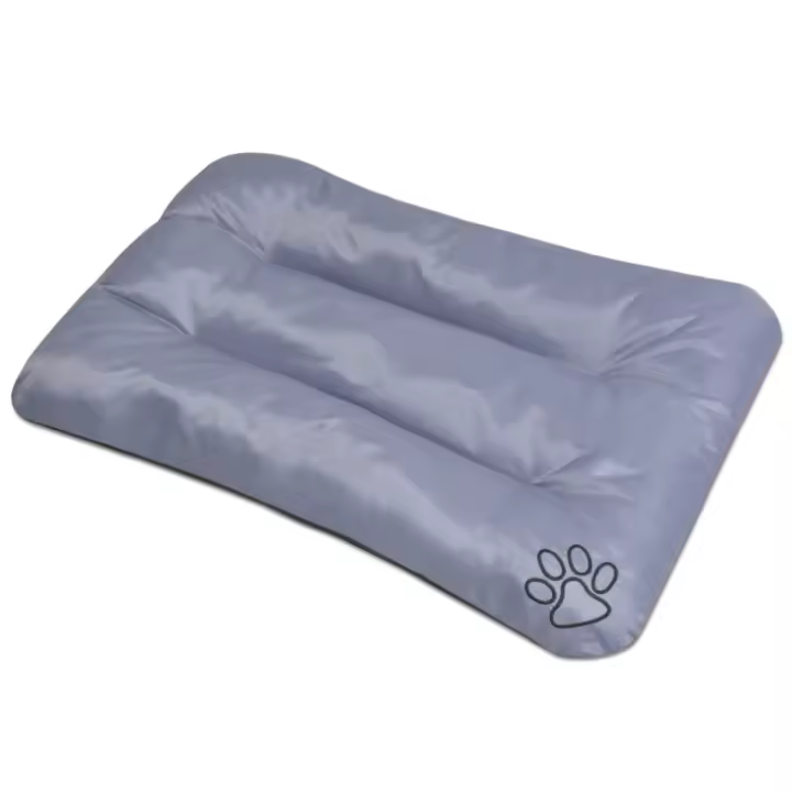 vidaXL Colchón para perro tamaño XL gris - 1