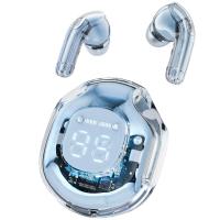 T8 pro Auriculares Bluetooth TWS Con Pantalla Digital LED Inalámbricos In-ear Para Xiaomi Huawei iPhone Auriculares Con Cancelación De Ruido Y Luz LED Transparente - details 1