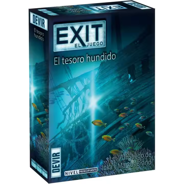 Devir - Exit: El tesoro hundido, escape room, juegos de mesa - 1