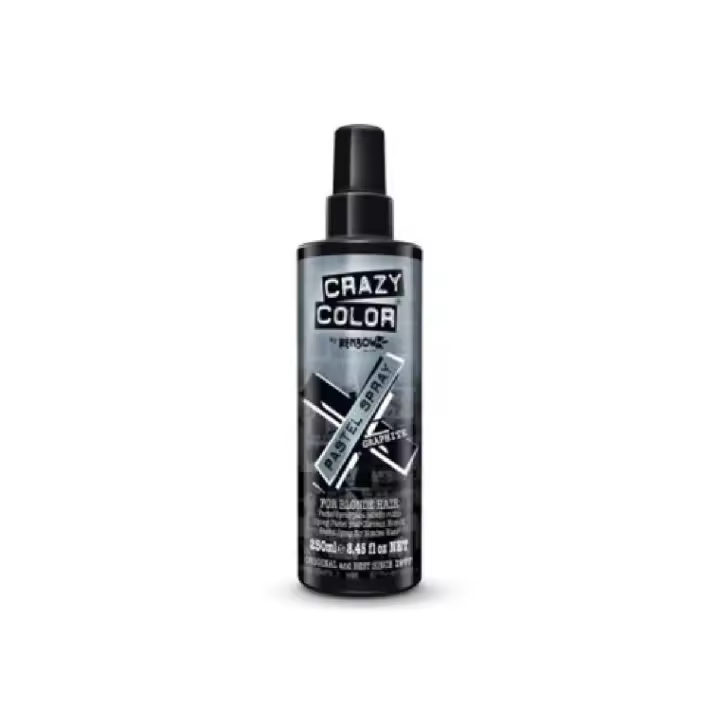 Spray Temporal con Color 250ml: Graphite - Crazy Color - 1