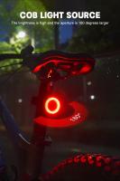 X-TIGER Luz Trasera Inteligente Para Bicicleta LED Luz De Bicicleta De Montaña Impermeable Alerta Luz Trasera Para MTB Y Ciclismo En Carretera Lámparas De Bicicleta - details 6