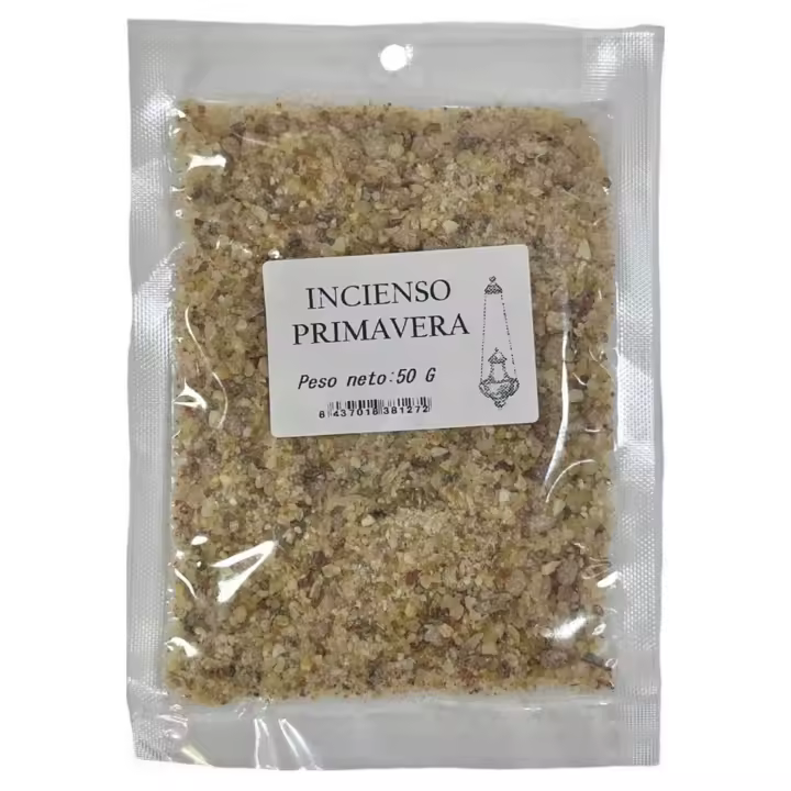 Incienso semana santa cofrade bolsa de 50gramos mezcla de granos gran surtios de modelos a elegir gran calidad y olor(esperanza de triana,gran poder,macarena,los gitanos,Santa Genoveva,tres reyes.etc...) - 1