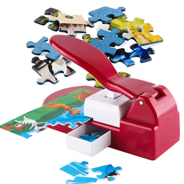 Cortadora De Fotos Para Rompecabezas DIY 4x6 Crear Jigsaw Personalizado Máquina De Fabricación De Rompecabezas Con 10 Espumas Adhesivas - 1