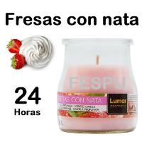 Velas aromáticas en vaso de vidrio ,perfumadas vaso yogurt 24 horas duracion,decoracion, cm,fespu - details 8