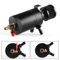 Tanque De Aceite Universal De Aluminio 2-Port/ 3-Port Con Filtro De Respiradero Mini Separador De Aceite Para Motor - details 1