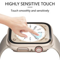 Protector De Pantalla De Vidrio Para Apple Watch Serie 8 7 6 5 4 3 2 1 SE Compatible Con Modelos 45mm 44mm 41mm 40mm Accesorios Para Reloj Inteligente VATMENS - details 2