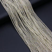 Piedras Naturales Esmeralda Brillante Pequeñas Perlas De Cuarzo Para Hacer Joyas Collar Pulsera Accesorios 14 Pulgadas - details 10