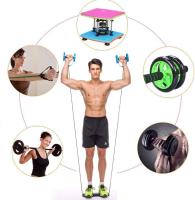 Bandas de Resistencia, AB Roller para Rueda Abdomen Ejercicio Multifuncional Seguro Rueda De Entrenamiento AB Wheel Familia Fitness Musculatura Máquina para Hombre y Mujer - details 3