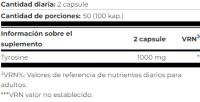 Tyrosine 100 Cápsulas - Scitec Nutrition - details 1