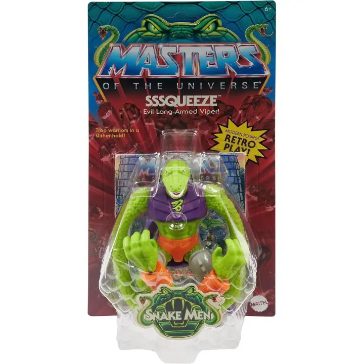 Masters del Universo MOTU Origins Squeeze Figura de acción con accesorios - 1