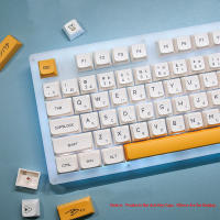 Keycaps De Leche De Miel 140 Teclas PBT Dye Sublimation XDA Perfil Para Teclado Mecánico Cherry MX DIY Layout En Colores Variados - details 6