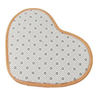 Carpet De Forma De Corazón Suave Y Cómoda Para Dormitorio Y Baño Absorbe Agua Sin Pelos Productos Domésticos No Caen - details 18