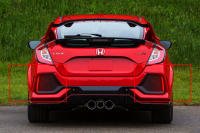 Luz De Freno LED Roja ANGRONG Para Honda Civic X FK Type R 09/2016-en Adelante Reflector De Parachoques Trasero Pieza Completa - details 6