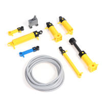 Pequeño Bloque De Construcción MOC Piezas Técnicas V2 Cilindro Pneumático Bomba Interruptor Tubo Energía Compatible Con Bloques De Caja De Juguetes Para Niños - details 1