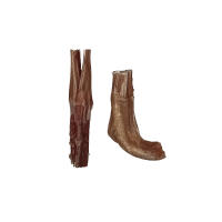 Snack natural para perros Golden 22k - 2 unidades (corte de 8 cm) de nervio de toro - Cuida los dientes y el aliento - details 1