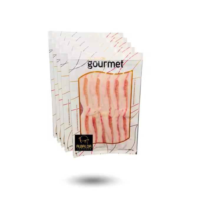Pack sobres Papada ibérica salada 100gr ALBALDA JAMONES - 1