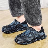 Zapatillas De Invierno Para Hombre Con Plush EVA Impermeables Antideslizantes Para Interior Y Exterior Casual Unisex Talla Verdadera - details 12
