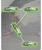 Juguete Electrónico Divertido Para Gatos Con Sabor a Hierba Catnip Mini Robot Insecto Con Vibración Y Tunnel Automático Operado Con Batería Cobaya Mariposa - details 4