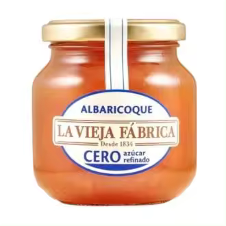 MERMELADA DEALBARICOQUE cero azucar refinado 280 gr - 1