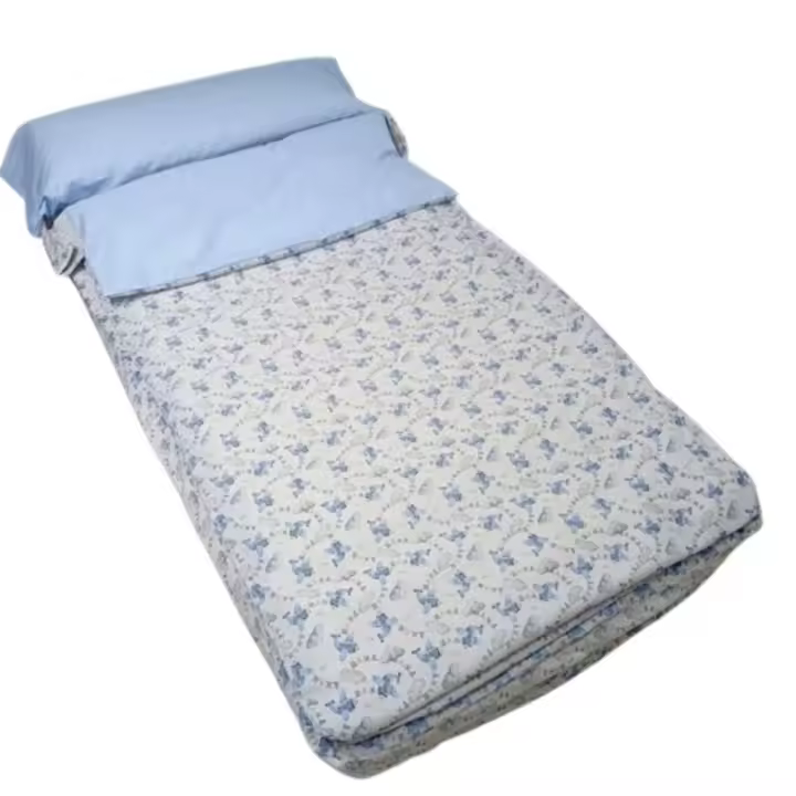 ROYAL Saco Nórdico Avioncitos Cama 90 Con Cremallera y Fuelle Sin Relleno. Ideal para no destaparse al dormir, muy fácil de hacer la cama - 1