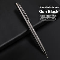 Bolígrafo De Gel Metálico Avanzado Para Negocios Con Acabado Negro Punto Medio 0.5mm Tinta Negra Duradero Para Oficina Y Profesional - details 8