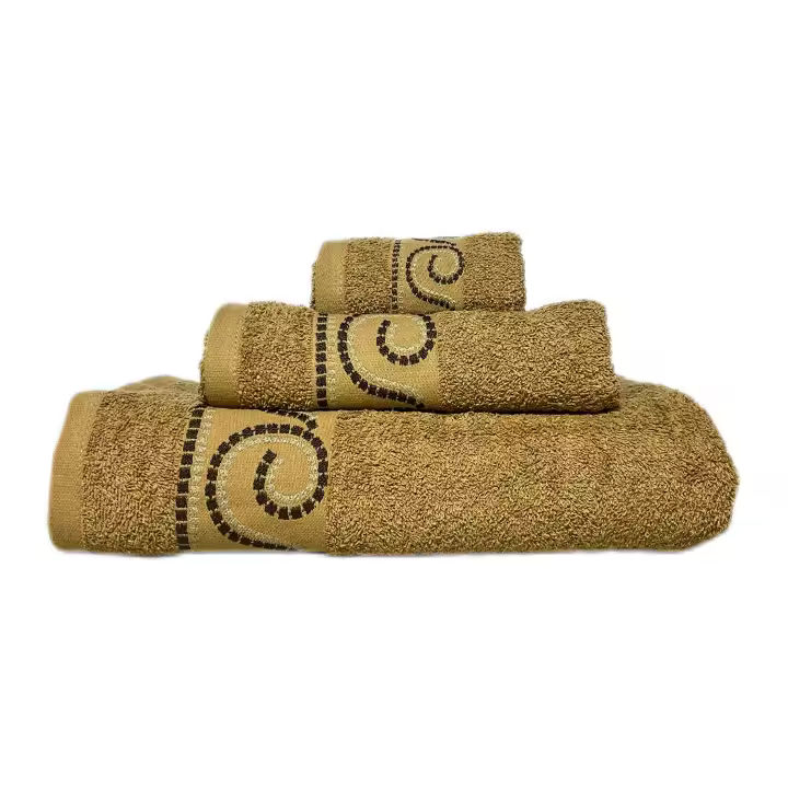 ILOVEHOME - Juego de Toallas de Baño 100% Algodón 450G - Set de 3 Piezas en Colores Variados , Incluye una toalla de tocador (30x50cm), una toalla de lavabo (50x100cm) y una toalla de sábana (100x150cm) - 1