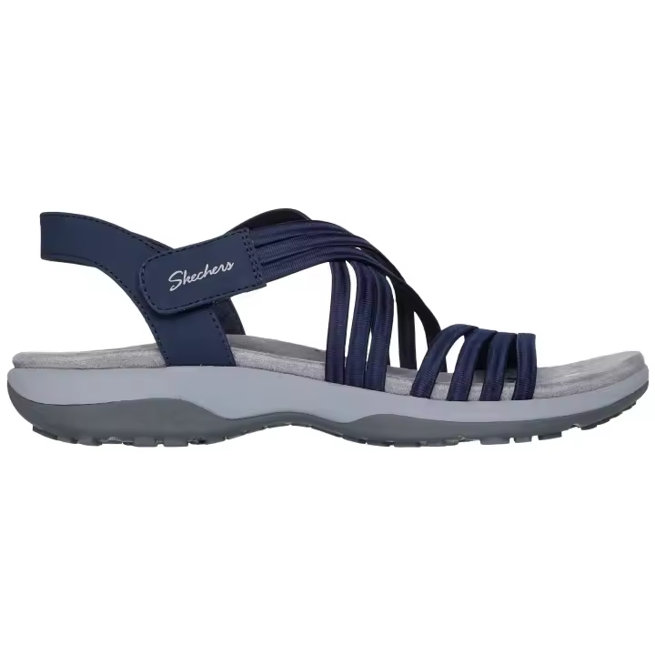 Sandalias Skechers modelo Reggae Slim - Sunnyside 2.0 en color Negro - 1