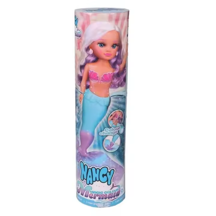 Nancy Sirena Magic Colour Mermaid , Cola y Bikini Cambian de Color con el Agua, ,Famosa NAC86000 - 1