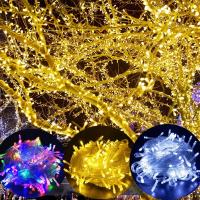 Luces De Navidad De Cadena 10m 20m Con Enchufe Guirnalda De Hadas LED Para Decoración De Hogar Árbol De Navidad Boda Fiesta - details 3