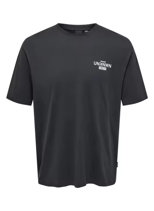 ONSKEANE RLX SS PRINT TEE Black UNKSNWN - 1