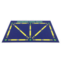 Alfombra De Entrenamiento De Fútbol Gruesa 60x90cm Duradera Antideslizante Plegable Para Niños Y Adultos Para Interior Y Exterior - details 39