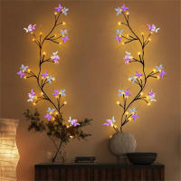 Luz De Vino De Sauce Con Mariposa 30led 8 Modos USB Para Decoración De Fiesta Y Navidad En Casa Y Jardín Luz Faeira - details 7