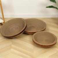 Pad De Rasguñar Para Gatos Redondo Y Ovalado Juego De Moler Uñas Para Interiores Tablero De Rasguñar Para Mascotas Corrugado - details 4