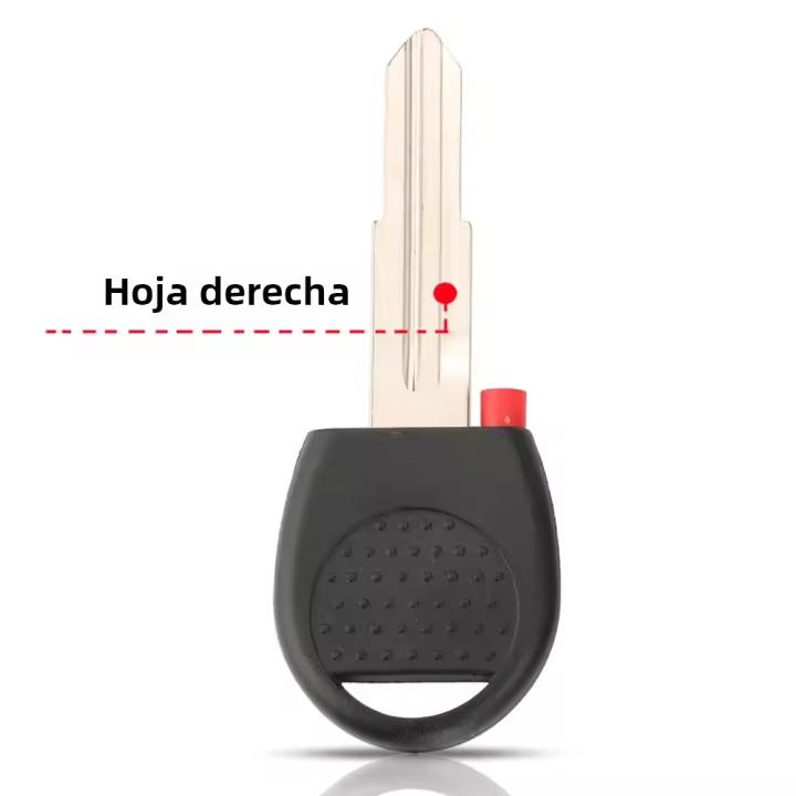 Jingyuqin 10pcs Caja De Llave De Emergencia Ignición Para Chevrolet AVEO Sail Lova Corteza De Llave Transponder Doble Hoja ABS Auto Carro - 1