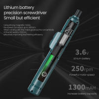 Mini Destornillador Eléctrico Recargable USB Set De 1300mah Multi-función Torque Ajustable Herramientas De Reparación Kit De Desmontaje - details 2