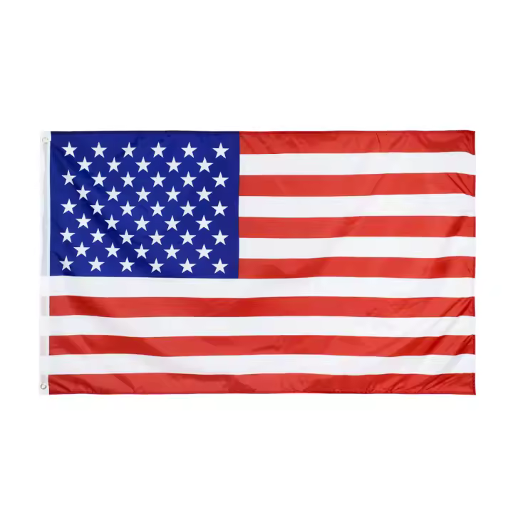 Bandera De Estados Unidos 90x150 Cm Estrellas Y Banderas Rojas Y Blancas Americanas Para Decoración Material Poliéster - 1