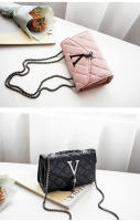 Bolso De Hombro De Lujo Negro Para Mujer De Cuero PU Con Trenzado Y Borla Bolso Bandolera Con Patrón Cuadrado Bolsa De Mano Con Cierre De Hasp - details 16