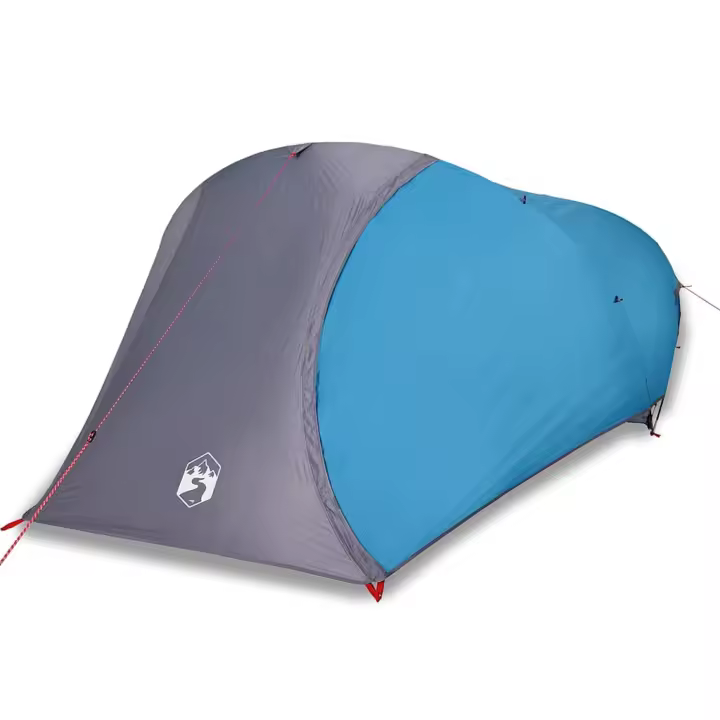 vidaXL Tienda de campaña iglú para 4 personas impermeable azul - 1
