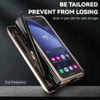 Funda Protectora De Alta Gama Para Samsung Galaxy Z Fold 6 Y 5 Con Soporte Y Anillo Magnético Resistente a Golpes Y Caídas Para Cámara - details 10