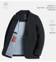 Chaqueta Occidental Sólida De Alta Calidad Para Hombre Moda Otoño Negocios Casual Talla M-4XL Abierta Por Encima Estilo Inteligente - details 7